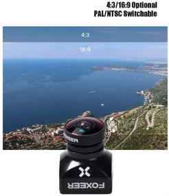 img 1 attached to Foxeer FPV Camera Razer-Mini: HD 5MP 2.1mm 📷 Lens, 1200TVL, PAL/NTSC Switchable, Wide Voltage Input for Racing Drones