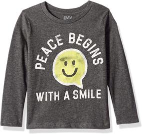 img 4 attached to Gymboree Girls Sleeve Casual Cloudy Girls' Clothing and Tops, Tees & Blouses