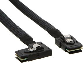 img 2 attached to 🔌 CableCreation Internal Mini SAS SFF-8087 to SFF-8087 Cord with Right Angle Connector