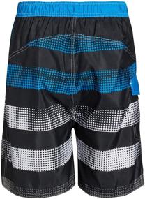 img 1 attached to 👕 Orange Striped Boys' Clothing: Quad Seven Trunks