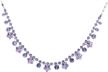 alilang swarovski crystal hibiscus necklace logo