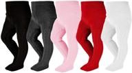 epeius baby girl tights: thick cable knit leggings and pantyhose for newborns, infants, and toddlers (3/4/5/6 pack) logo