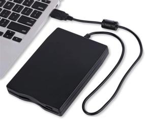 img 1 attached to 🖥️ Zmarthumb - USB Floppy Disk Reader Drive, External Portable 3.5¨ 1.44 MB FDD Diskette Drive for Windows PC Laptop, Mac, Desktop, Notebook Computer - NOT Compatible with USB 3.0
