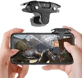 img 4 attached to 🎮 Enhanced Mobile GameSir F5 Triggers for PUBG/Fortnite/Call of Duty, Responsive Controller with Aim &amp; Fire Trigger, Three Gear Modes – Compatible with iPhone and Android Phones