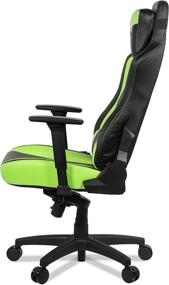 img 1 attached to 🎮 Arozzi Vernazza Series Green Super Premium Gaming Racing Style Swivel Chair