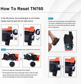 img 1 attached to 🖨️ MYCARTRIDGE 4 Pack Compatible Brother TN760 TN730 HL-L2350DW HL-L2395DW Toner Cartridge (with CHIP) - Ideal for Brother DCP L2550dw, HL-L2370DWXL, HL-l2390DW, MFC-l2710DW, MFC-l2750DW, HL-L2370dw