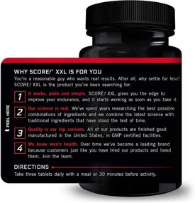 img 2 attached to 💪 Boost Athletic Performance and Stamina with Force Factor Score! XXL Nitric Oxide Booster Supplement for Men - Includes L-Citrulline, Black Maca, and Tribulus