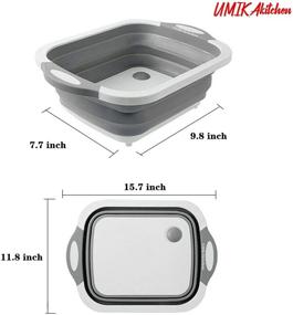 img 3 attached to Collapsible UMIKAkitchen Multifunction Chopping Colander