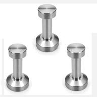 🔩 3-pack viborg stainless steel (ss-304) bathroom robe hooks - solid & durable, multi-purpose for bath and kitchen supplies logo