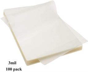 img 3 attached to RBHK 8.9x11.4-Inch Thermal Laminating Pouches, 3 mil Thickness (100 Pack)