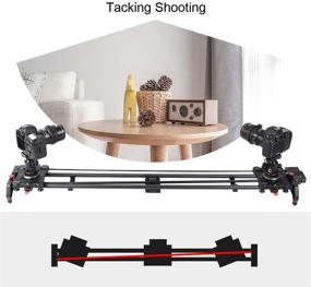 img 1 attached to 📹 GVM Great Video Maker Camera Motorized Slider - 48"/120CM, Automatic Round Trip, Time Lapse, Panoramic Shooting, Video Capture - Smooth and Stable Slider with Battery