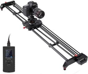 img 4 attached to 📹 GVM Great Video Maker Camera Motorized Slider - 48"/120CM, Automatic Round Trip, Time Lapse, Panoramic Shooting, Video Capture - Smooth and Stable Slider with Battery