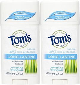 img 1 attached to Toms Maine Long Lasting Deodorant Lemongrass