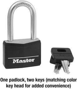 img 1 attached to Master Lock Padlock Aluminum 141DLF