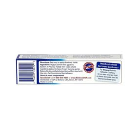 img 3 attached to Long-Lasting Denture Adhesive: Zinc-Free, Waterproof with Aloe Vera & Myrrh - 12-Hour Strong Hold - 1.4 oz