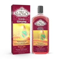 🌿 tio nacho anti hair loss ginseng shampoo - promotes stronger hair growth, 14 ounces logo