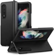 📱 spigen neo hybrid s galaxy z fold 3 5g case (2021) - black logo