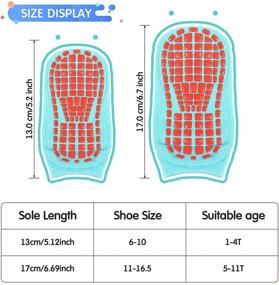 img 1 attached to Антискользящие детские гольфы - 12 пар носков с усиленной пяткой для мальчиков и девочек.