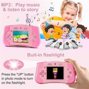 img 2 attached to 🎮 Enhancing Fun and Learning: PROGRACE Toddler Handheld Consoles for Children