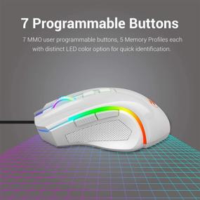 img 2 attached to Redragon Spectrum Ergonomic Programmable Backlight