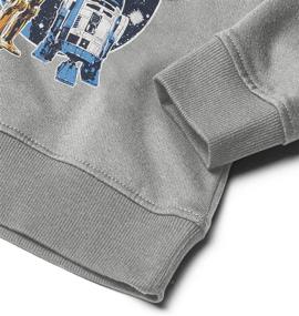 img 1 attached to Star Wars Boys Sweatshirt X Large: Cool, Comfy & Stylish Boys' Clothing!