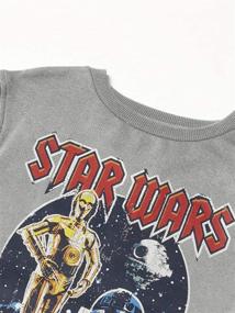 img 2 attached to Star Wars Boys Sweatshirt X Large: Cool, Comfy & Stylish Boys' Clothing!