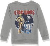 star wars boys sweatshirt x large: cool, comfy & stylish boys' clothing! logo