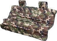 🚌 aries 3147-20 seat defender: camo waterproof universal bench truck seat cover protector - extra-large size for maximum protection logo