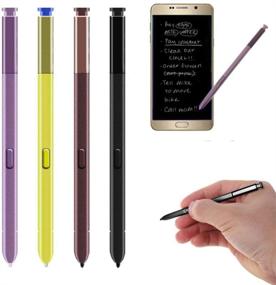 img 3 attached to 📱 Galaxy Note 9 Stylus Replacement Purple + Tips/Nibs + Type C Charger