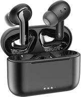 🎧 tozo nc2 hybrid active noise cancelling wireless earbuds: immersive sound, ipx6 waterproof, bluetooth 5.2 stereo earphones, deep bass headset logo