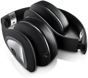 img 2 attached to 🎧 Наушники Owlee Artus Premium с Bluetooth и роскошными кожаными амбушюрами для исключительного комфорта над ушами, драйверы 40 мм обеспечивают богатый глубокий звук и улучшенные басы.