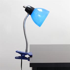 img 2 attached to Blue Adjustable Clip Lamp Light - Limelights LD2014-BLU