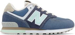 img 2 attached to 👟 Stylish and Durable Classic Lace-up Sneakers for Kids: New Balance Unisex-Child 574 V1