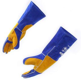 img 4 attached to 🔥 RAPICCA Fire Resistant Leather Fireplace Gloves