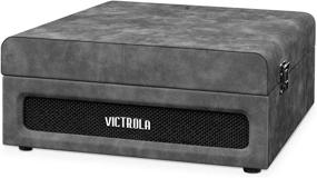 img 1 attached to Victrola Bluetooth Suitcase 3 Speed Turntable Home Audio for Stereo System Components