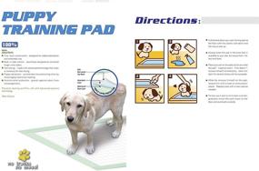 img 1 attached to 🐾 Premium Pets Guard Training Potty Pads for Dogs and Cats - Durable, Absorbent, 60 Count, 21 x 21 Inches