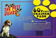 🐾 premium pets guard training potty pads for dogs and cats - durable, absorbent, 60 count, 21 x 21 inches logo