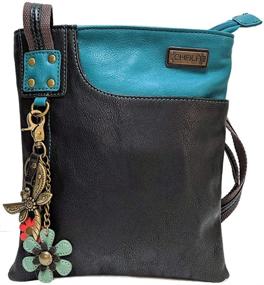 img 4 attached to Chala Crossbody кожаная коричневая_ Подсолнух