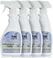 🌿 pureayre baby clean earth 14 oz odor eliminator - model 4414b logo