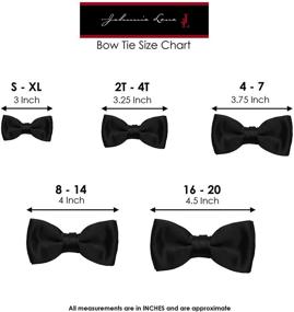 img 1 attached to Solid Satin Pre Tied Necktie TieSet1 Boys' Accessories