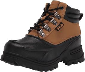 img 4 attached to Кроссовки Fila Weathertec Hiking для мальчиков: надежная защита в любую погоду для активных детей.