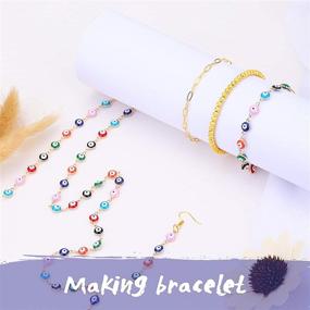 img 1 attached to Handmade Necklace Bracelet Earrings Eyeglass Colorful Beading & Jewelry Making