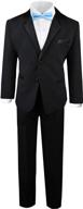 👔 black boys' tuxedo dresswear size boys' clothing available at suits & sport coats logo