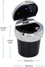 img 1 attached to SAVORI Accessories Portable Cigarette Rhinestone