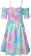 👗 spaghetti strap sleeveless floral sundress - fashionable girls' clothing and dresses logo
