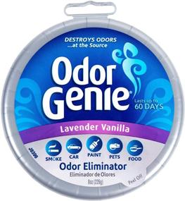 img 4 attached to 💪✨ Powerful Odor Genie Odor Eliminator featuring Soothing Lavender Vanilla Fragrance - 8 oz