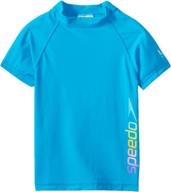 👙 stay protected and stylish with speedo big girls' upf 50+ rashguard swim tee logo