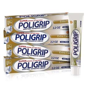 img 4 attached to Super Poligrip Extra Denture Adhesive