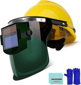 img 4 attached to 🔥 Ekkcash Adjustable Solar Lithium Grinding Welding Helmet