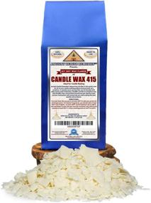 img 4 attached to 🕯️ All Natural, Golden Brands, Unscented Candle Making Soy Wax 415 Flakes, USA Made, DIY Candle Making Supplies, Projects, Kits (1LB)